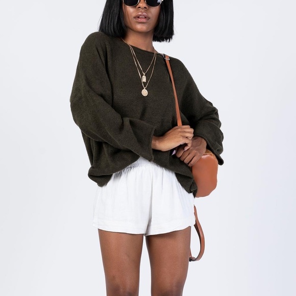 Princess Polly Sweaters - PRINCESS POLLY khaki sweater!